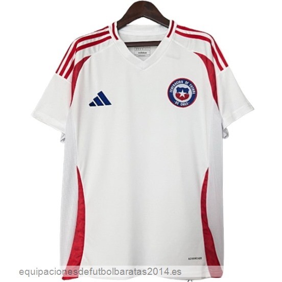 Nuevo Tailandia 2ª Camiseta Chile 2024 Blanco Baratas